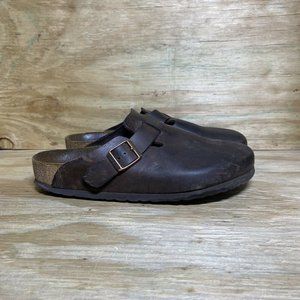 Birkenstock Boston Leather Clogs